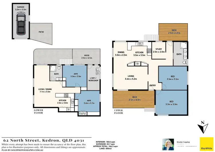 Floorplan of Homely house listing, 62 North Street, Kedron QLD 4031