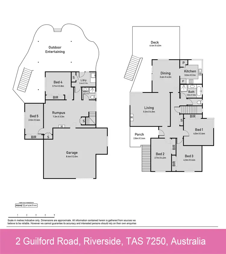 Floorplan of Homely house listing, 2 Guilford Road, Riverside TAS 7250
