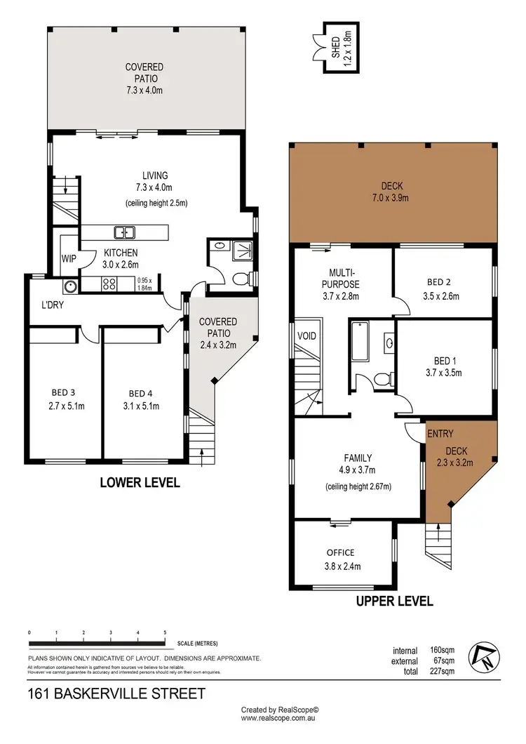 Floorplan of Homely house listing, 161 Baskerville Street, Brighton QLD 4017