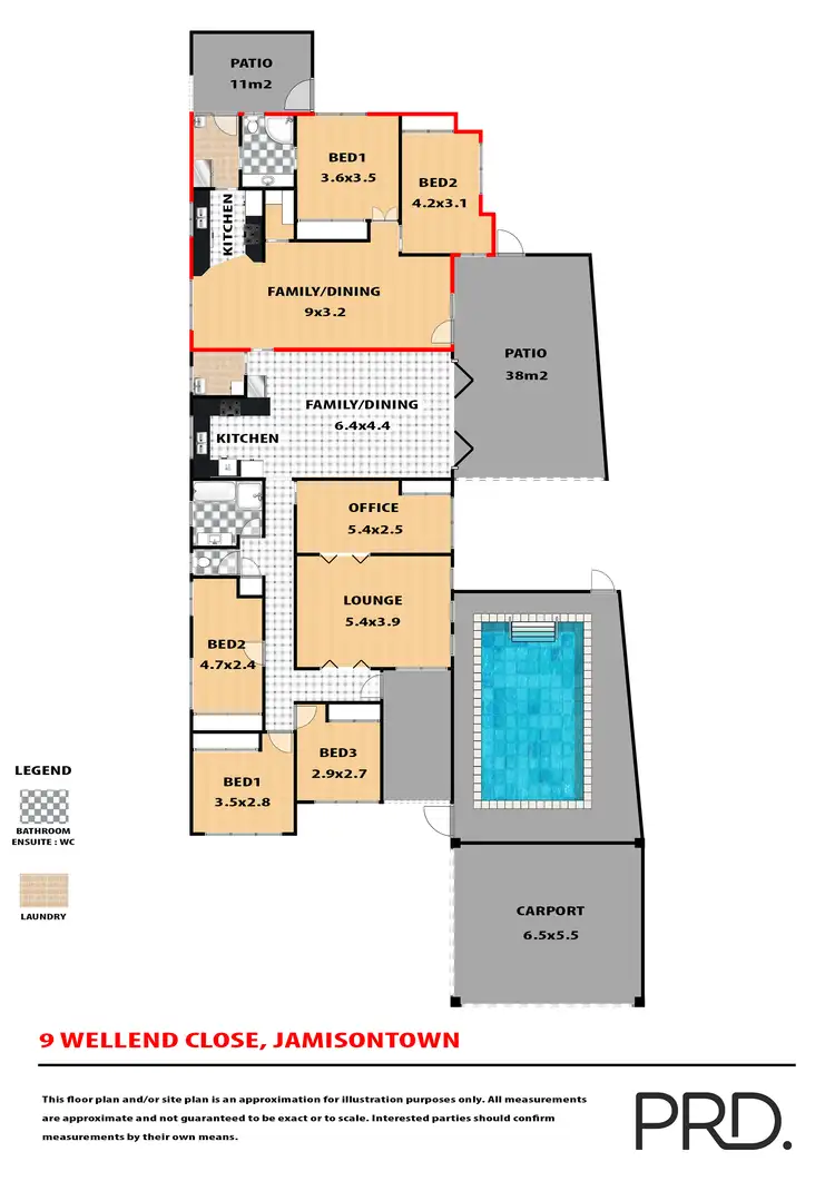 Floorplan of Homely house listing, 9 Welland Close, Jamisontown NSW 2750