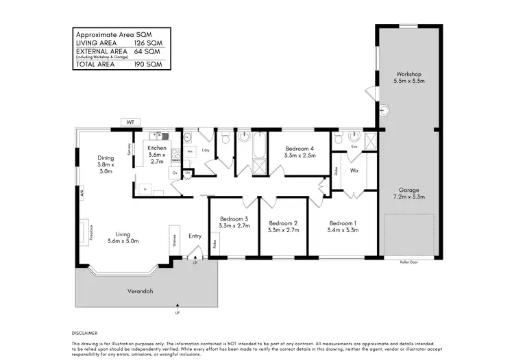 Floorplan of Homely house listing, 10 Glasgow Road, Hawthorndene SA 5051