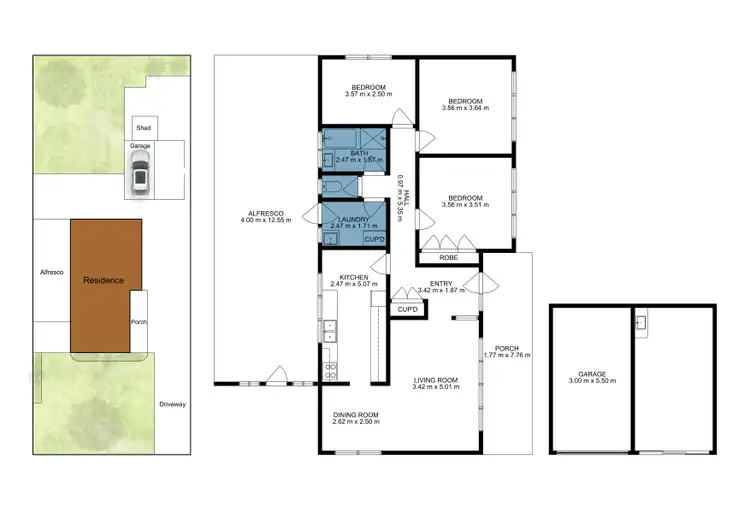 Floorplan of Homely house listing, 11 Lukin Way, Bassendean WA 6054