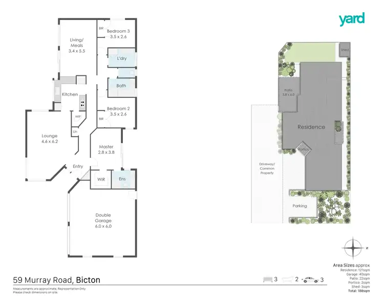 Floorplan of Homely house listing, 59 Murray Road, Bicton WA 6157