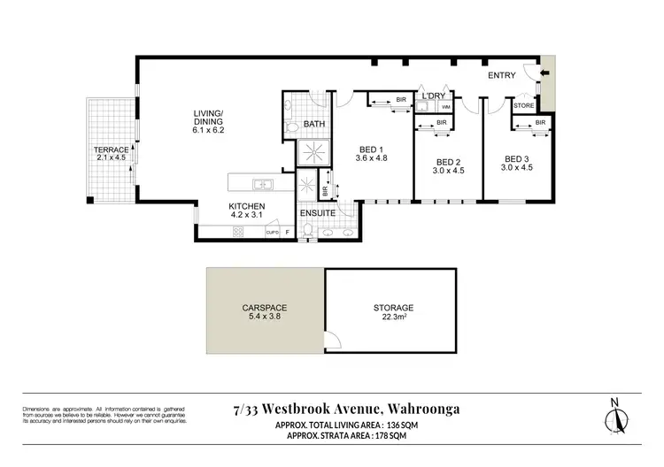 Floorplan of Homely unit listing, 7/33 Westbrook Avenue, Wahroonga NSW 2076
