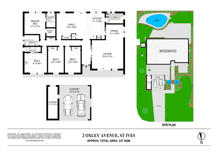 Floorplan of Homely house listing, 2 Oxley Avenue, St Ives NSW 2075