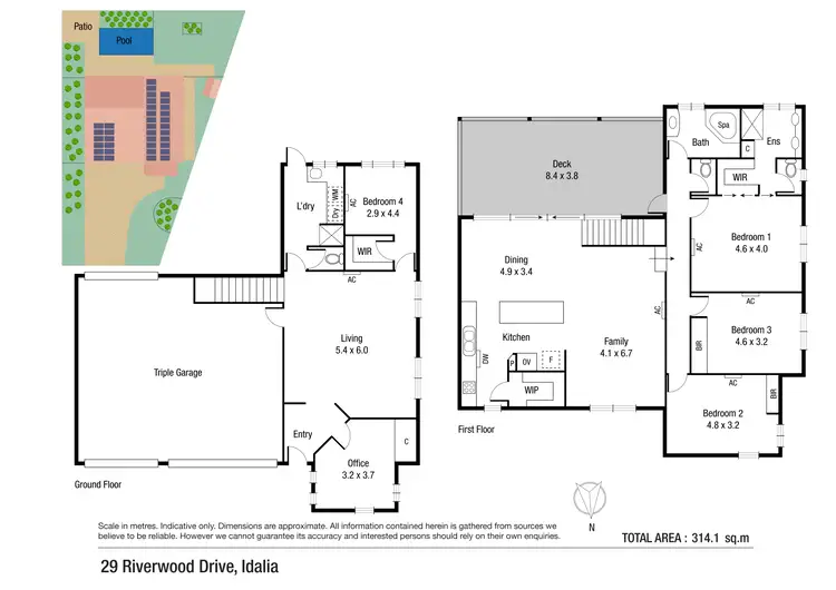 Floorplan of Homely house listing, 29 Riverwood Drive, Idalia QLD 4811