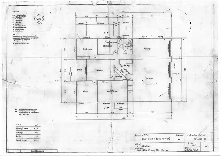 Floorplan of Homely rural property listing, 13 Koala Court, Burua QLD 4680