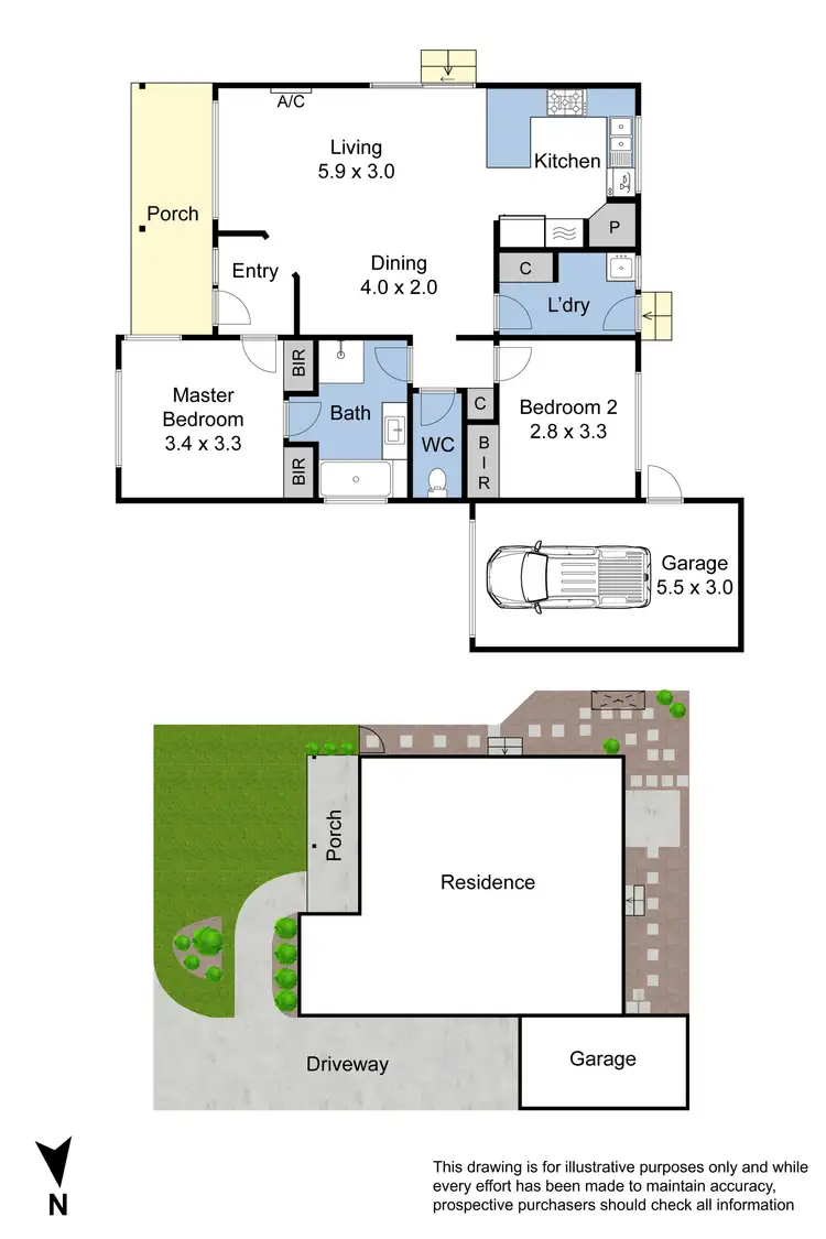 Floorplan of Homely unit listing, 2/4 Acacia Grove, Glen Waverley VIC 3150