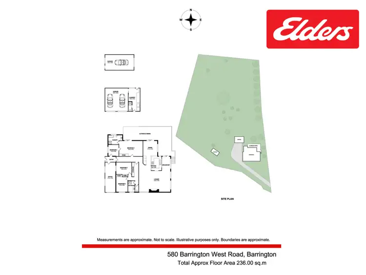 Floorplan of Homely house listing, 580 Barrington West Road, Barrington via, Gloucester NSW 2422