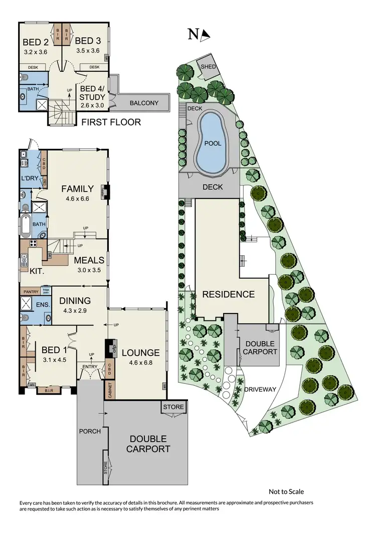 Floorplan of Homely house listing, 5 Avila Court, Vermont VIC 3133