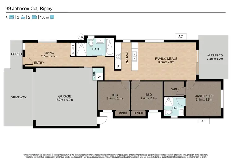 Floorplan of Homely house listing, 39 Johnson Circuit, Ripley QLD 4306