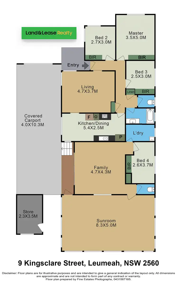 Floorplan of Homely house listing, 9 Kingsclare street, Leumeah NSW 2560
