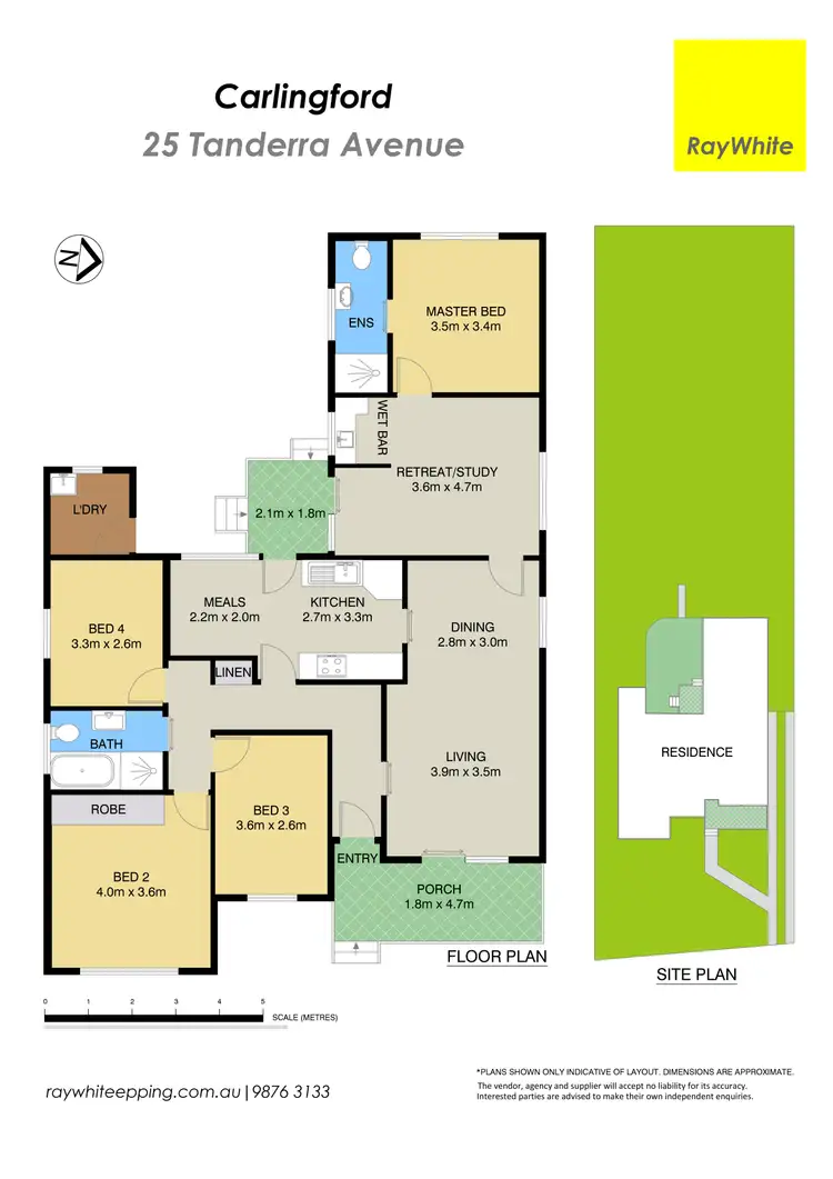 Floorplan of Homely house listing, 25 Tanderra Avenue, Carlingford NSW 2118