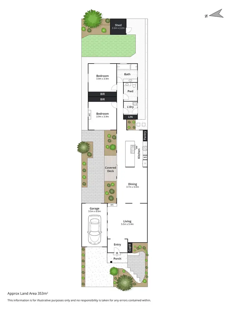 Floorplan of Homely house listing, 8 Dunkeld Court, Grovedale VIC 3216