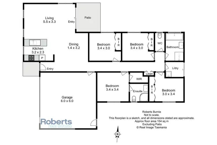Floorplan of Homely house listing, 12 Tier Hill Drive, Smithton TAS 7330