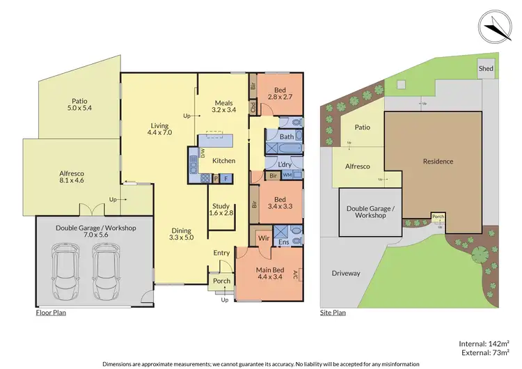Floorplan of Homely house listing, 43 Carbeen Drive, Bundoora VIC 3083