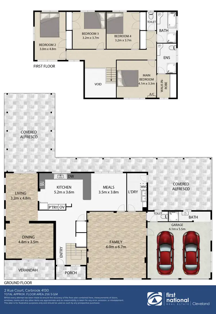 Floorplan of Homely rural property listing, 2 Kua Court, Carbrook QLD 4130