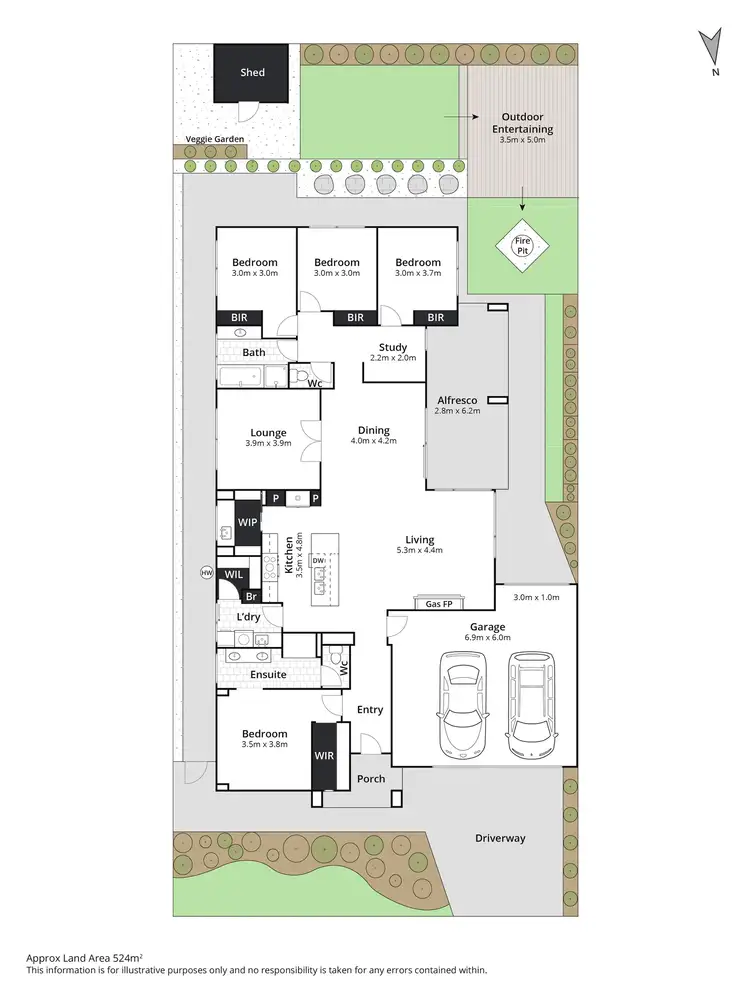 Floorplan of Homely house listing, 187 Bluff Road, St Leonards VIC 3223