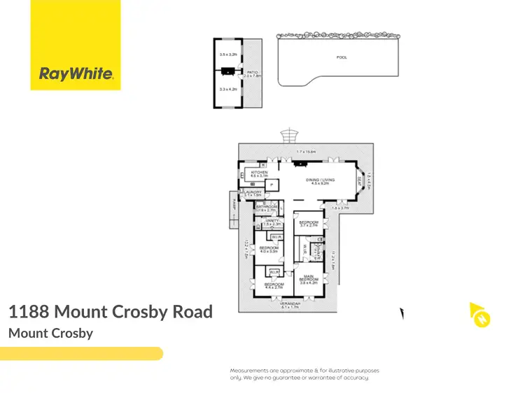 Floorplan of Homely house listing, 1188 Mount Crosby Road, Mount Crosby QLD 4306