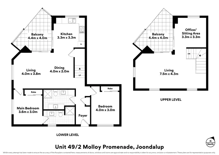 Floorplan of Homely apartment listing, 49/2 Molloy Promenade, Joondalup WA 6027