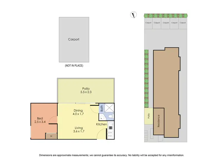 Floorplan of Homely apartment listing, 2/150 Brunswick Road, Brunswick VIC 3056
