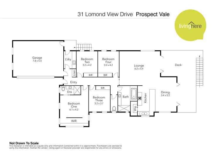 Floorplan of Homely house listing, 31 Lomond View Drive, Prospect Vale TAS 7250