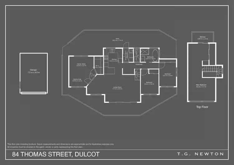 Floorplan of Homely house listing, 84 Thomas Street, Dulcot TAS 7025