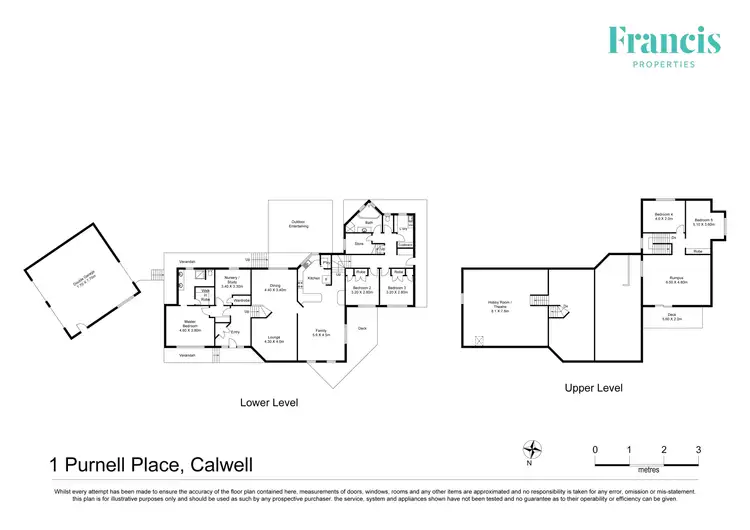 Floorplan of Homely house listing, 1 Purnell Place, Calwell ACT 2905