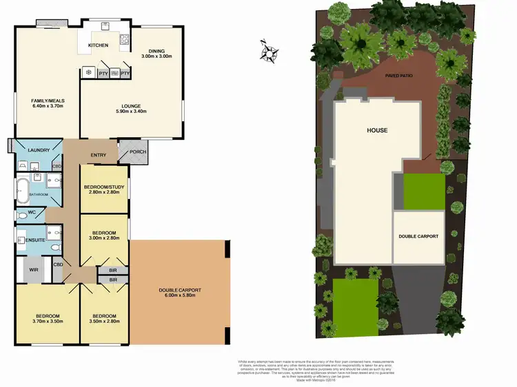 Floorplan of Homely house listing, 30 Tarwin Drive, Croydon Hills VIC 3136