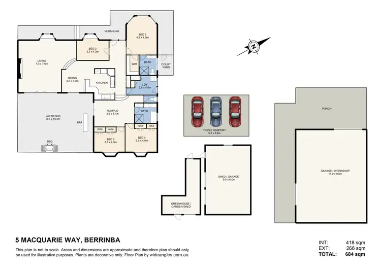 Floorplan of Homely house listing, 5-7 Macquarie Way, Berrinba QLD 4117