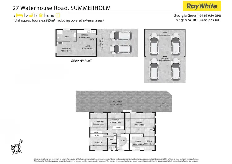 Floorplan of Homely house listing, 27 Waterhouse Road, Summerholm QLD 4341