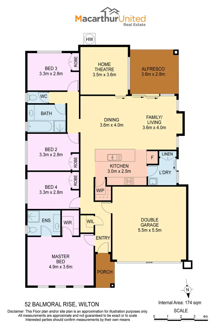Floorplan of Homely house listing, 52 Balmoral Rise, Wilton NSW 2571