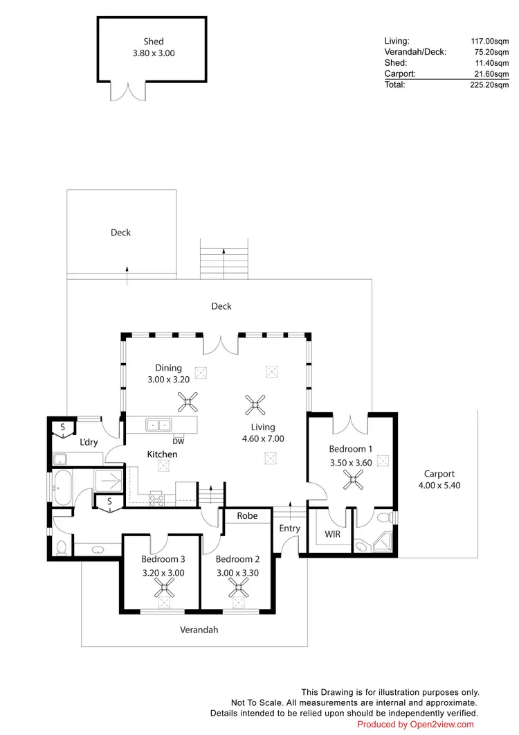 Floorplan of Homely house listing, 7 James Drive, Carrickalinga SA 5204