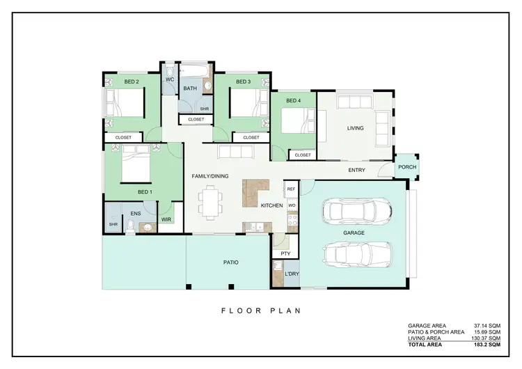 Floorplan of Homely house listing, 26 Raleigh Street, Ooralea QLD 4740