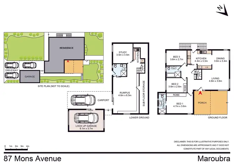 Floorplan of Homely house listing, 87 Mons Avenue, Maroubra NSW 2035