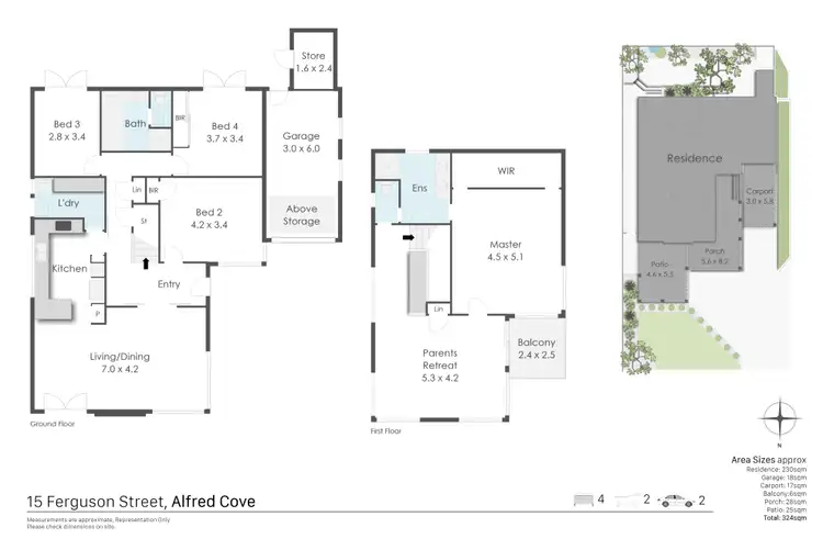 Floorplan of Homely house listing, 15 Ferguson Street, Alfred Cove WA 6154