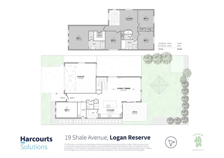 Floorplan of Homely house listing, 19 Shale Avenue, Logan Reserve QLD 4133