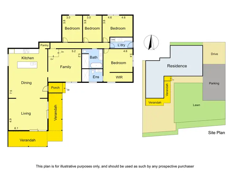 Floorplan of Homely house listing, 7 Cranbrook Place, Healesville VIC 3777