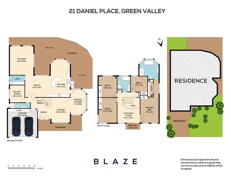 Floorplan of Homely house listing, 21 Daniel Place, Green Valley NSW 2168