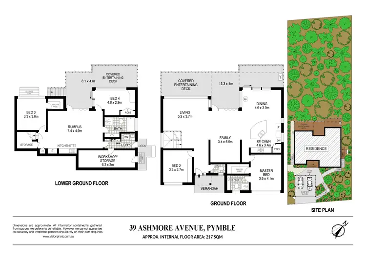 Floorplan of Homely house listing, 39 Ashmore Avenue, Pymble NSW 2073