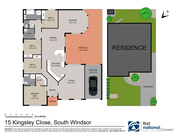 Floorplan of Homely house listing, 15 Kingsley Cl, South Windsor NSW 2756