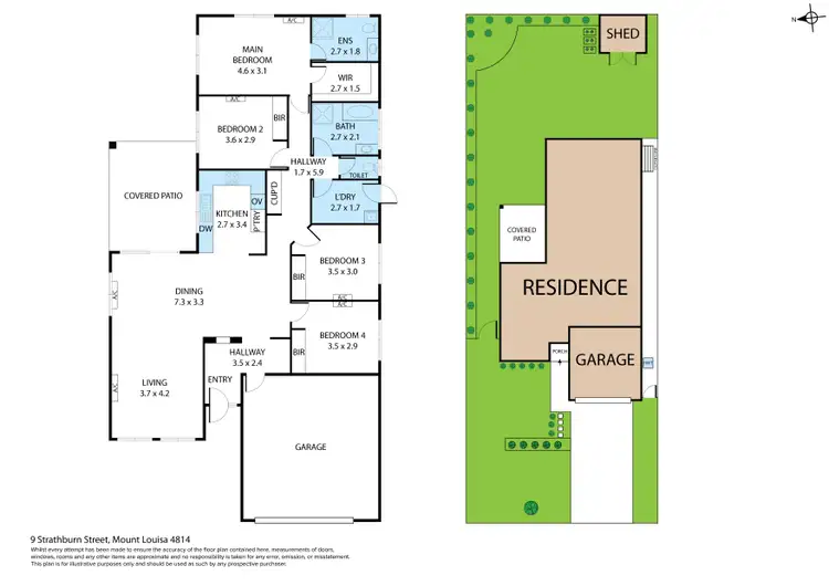 Floorplan of Homely house listing, 9 Strathburn Street, Mount Louisa QLD 4814