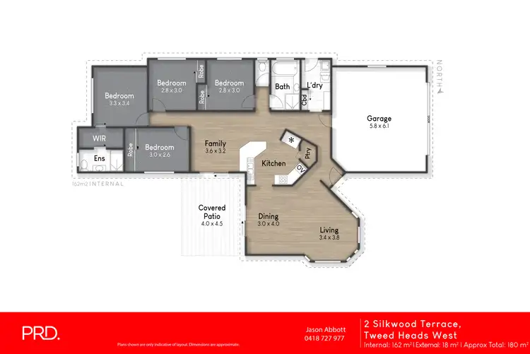 Floorplan of Homely house listing, 2 Silkwood Terrace, Tweed Heads West NSW 2485