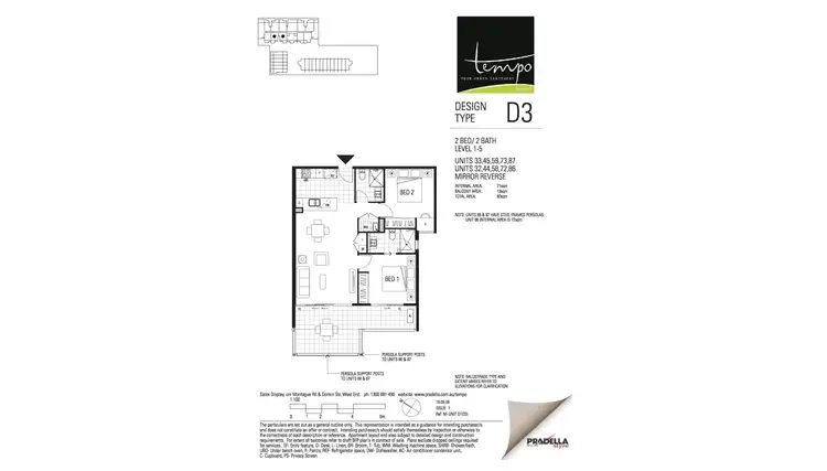 Floorplan of Homely apartment listing, 32/26 Donkin Street, West End QLD 4101