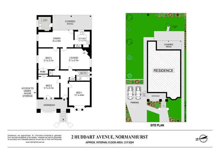 Floorplan of Homely house listing, 2 Huddart Avenue, Normanhurst NSW 2076