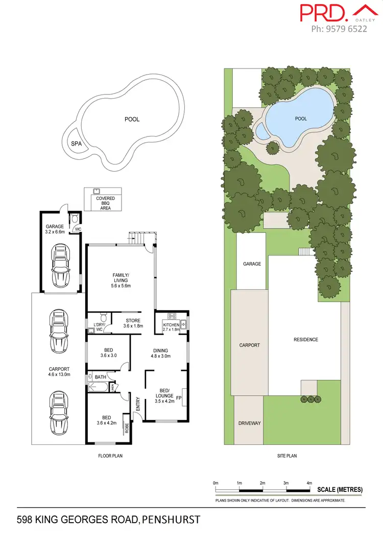 Floorplan of Homely house listing, 598 King Georges Road, Penshurst NSW 2222