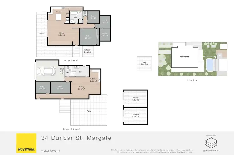 Floorplan of Homely house listing, 34 Dunbar Street, Margate QLD 4019