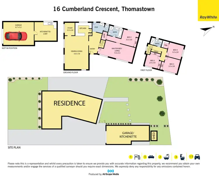 Floorplan of Homely house listing, 16 Cumberland Crescent, Thomastown VIC 3074