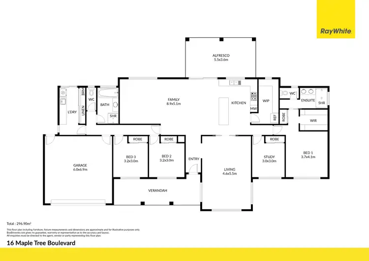 Floorplan of Homely other listing, 16 Maple Tree Boulevard, Mansfield VIC 3722