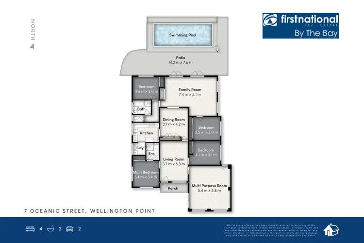 Floorplan of Homely house listing, 7 Oceanic Street, Wellington Point QLD 4160